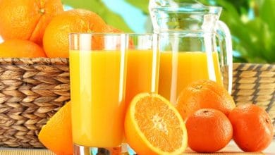 فوائد شرب عصير البرتقال بعد الأكل