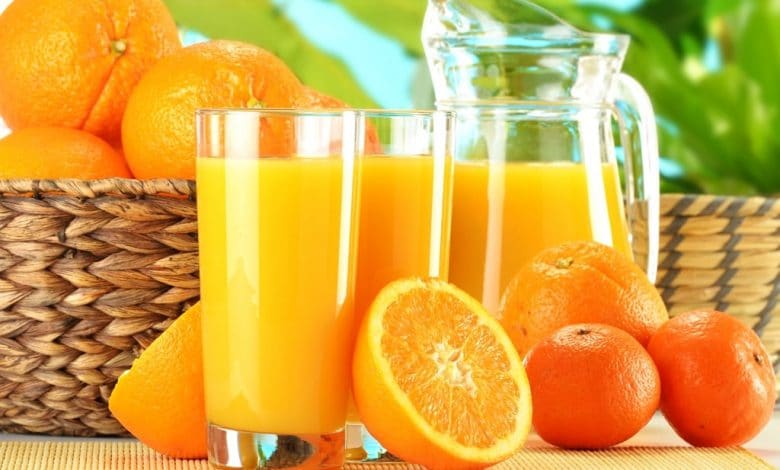 فوائد شرب عصير البرتقال بعد الأكل